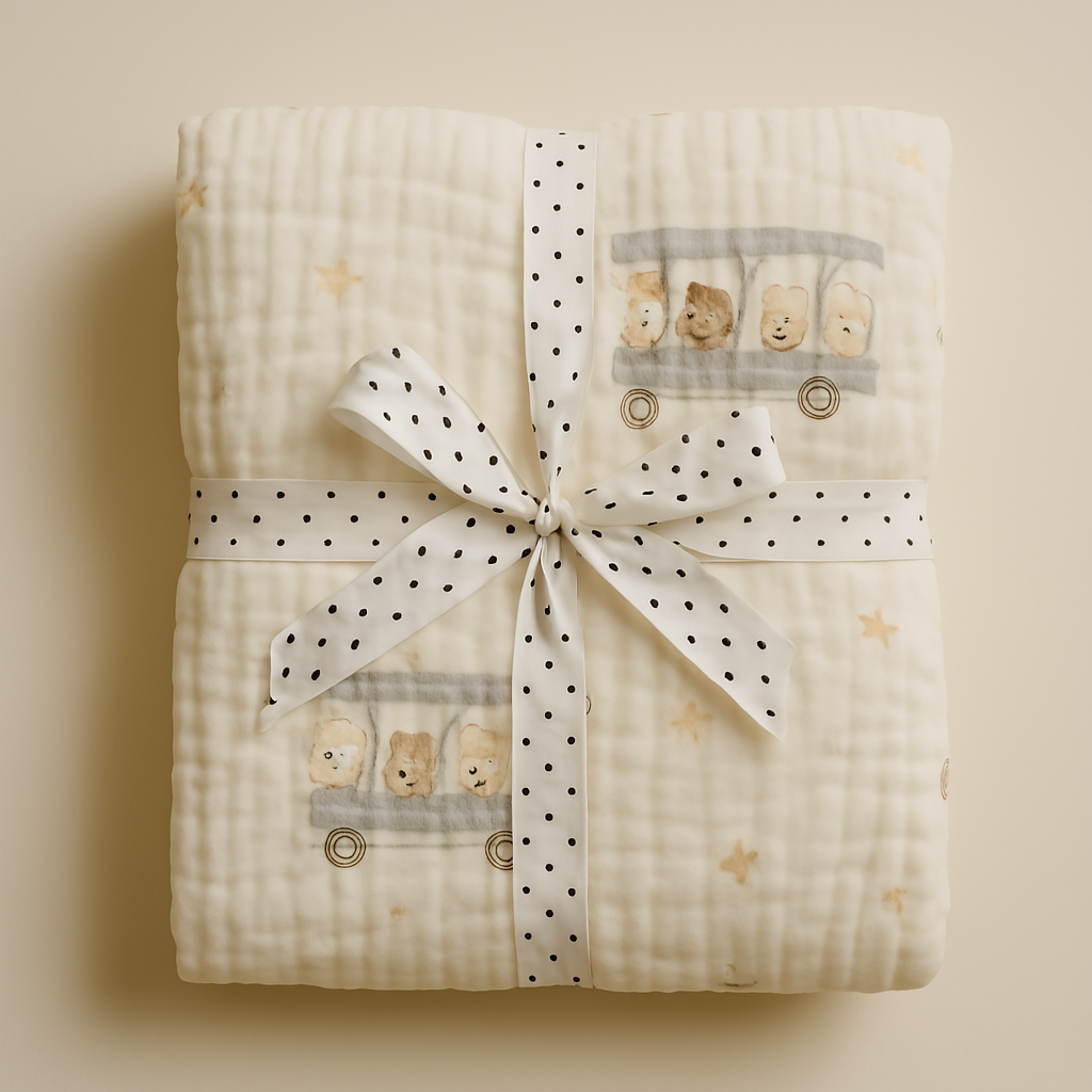 Kinder Valley Dream Organic Cotton Muslin Blanket