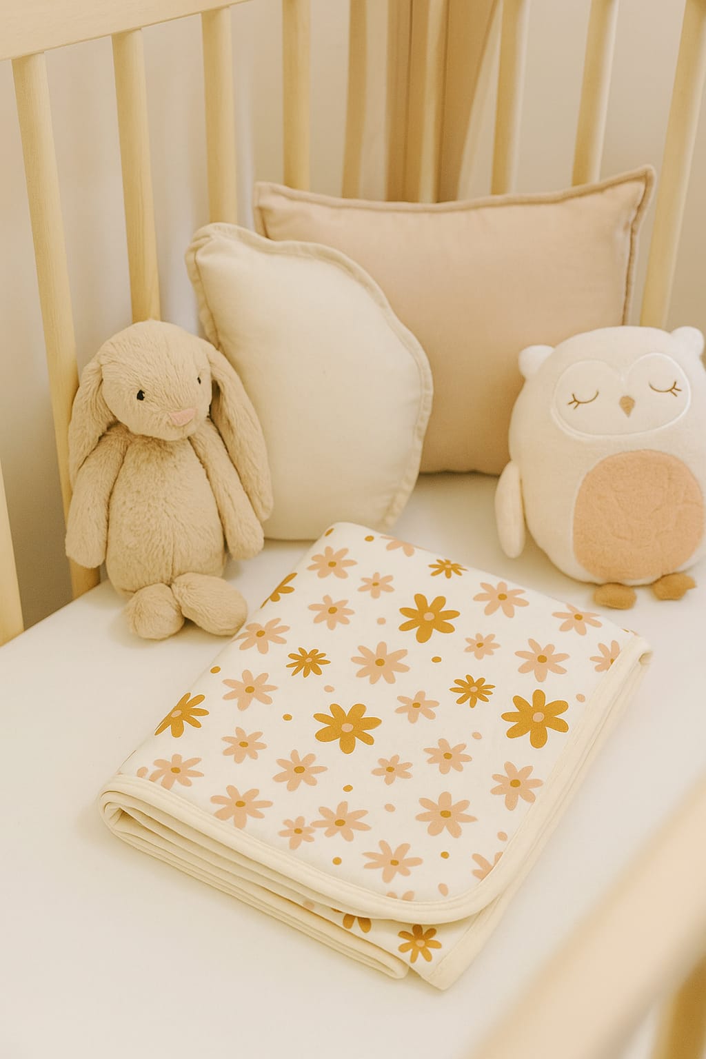 Kinder Valley Softspell Blossom Reversible Blanket