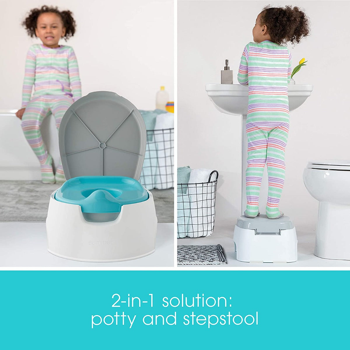 Summer Infant 2 in 1 Step Up Baby Potty Seat