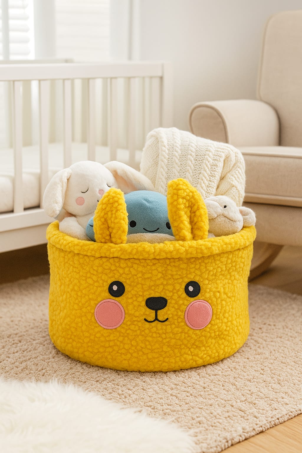 Kinder Valley Peekaboo Pal Storage Tub Yellow