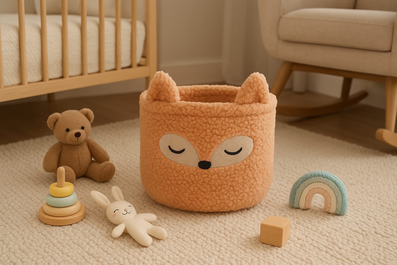 Kinder Valley Fox Sherpa Storage Tub