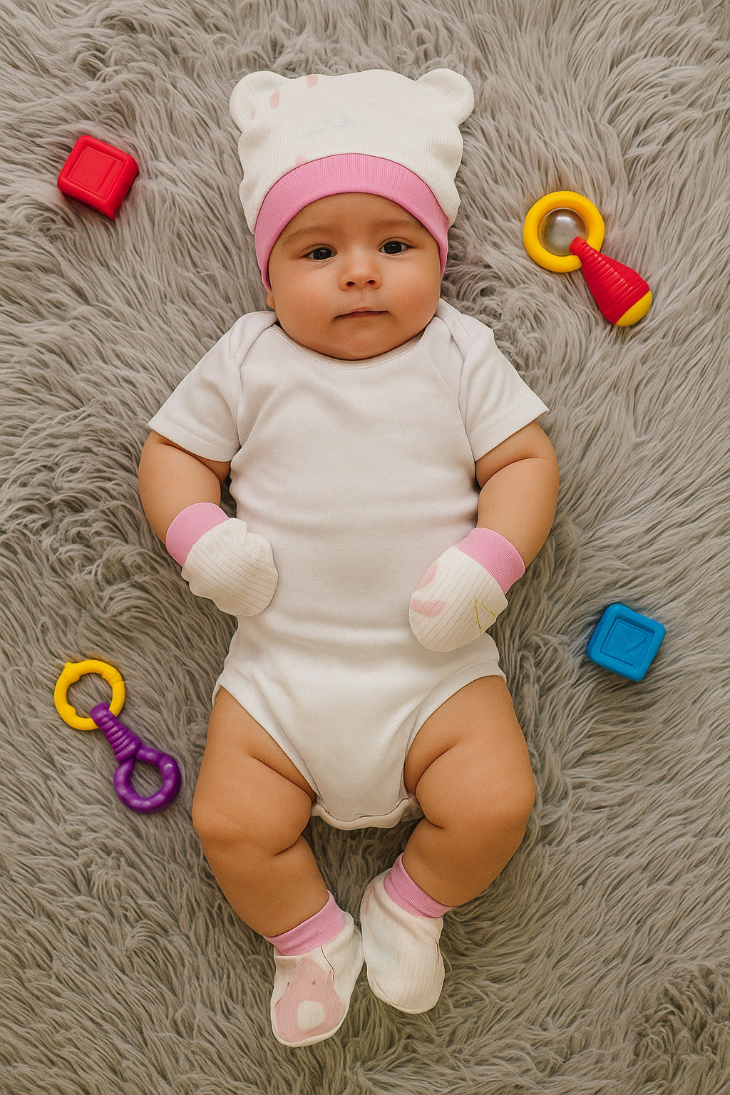 Kinder Valley Newborn Set Pink