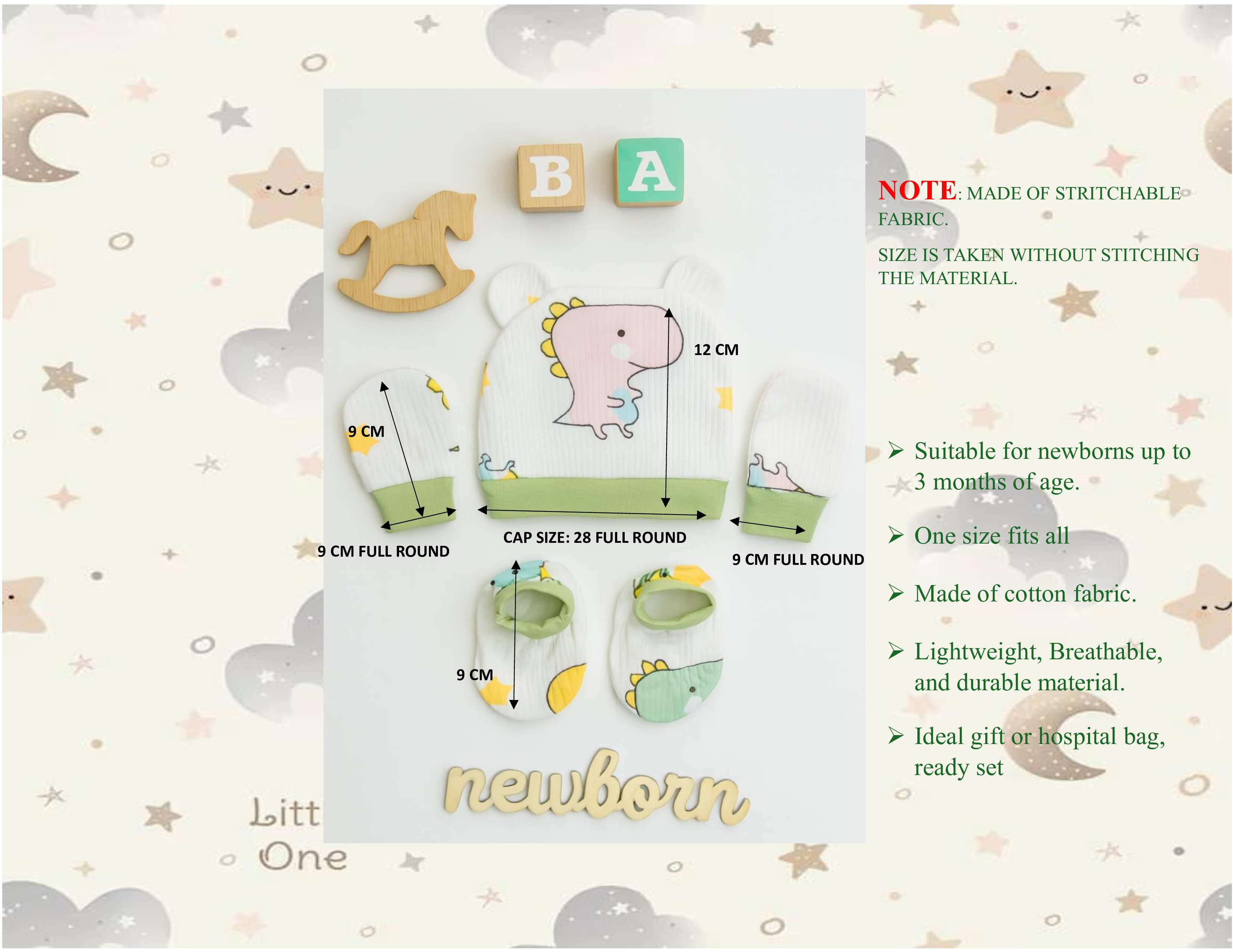 Kinder Valley Newborn Set Green