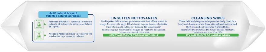 Mustela  70 Wipes For Diaper Change