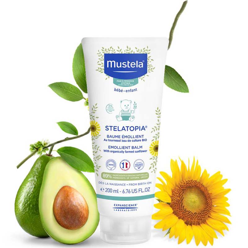 Mustela  Stelatopia Emollient Balm 200Ml