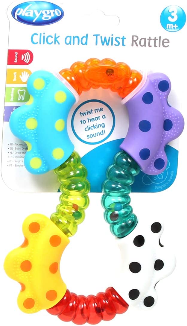 Playgro Click & Twist Rattle