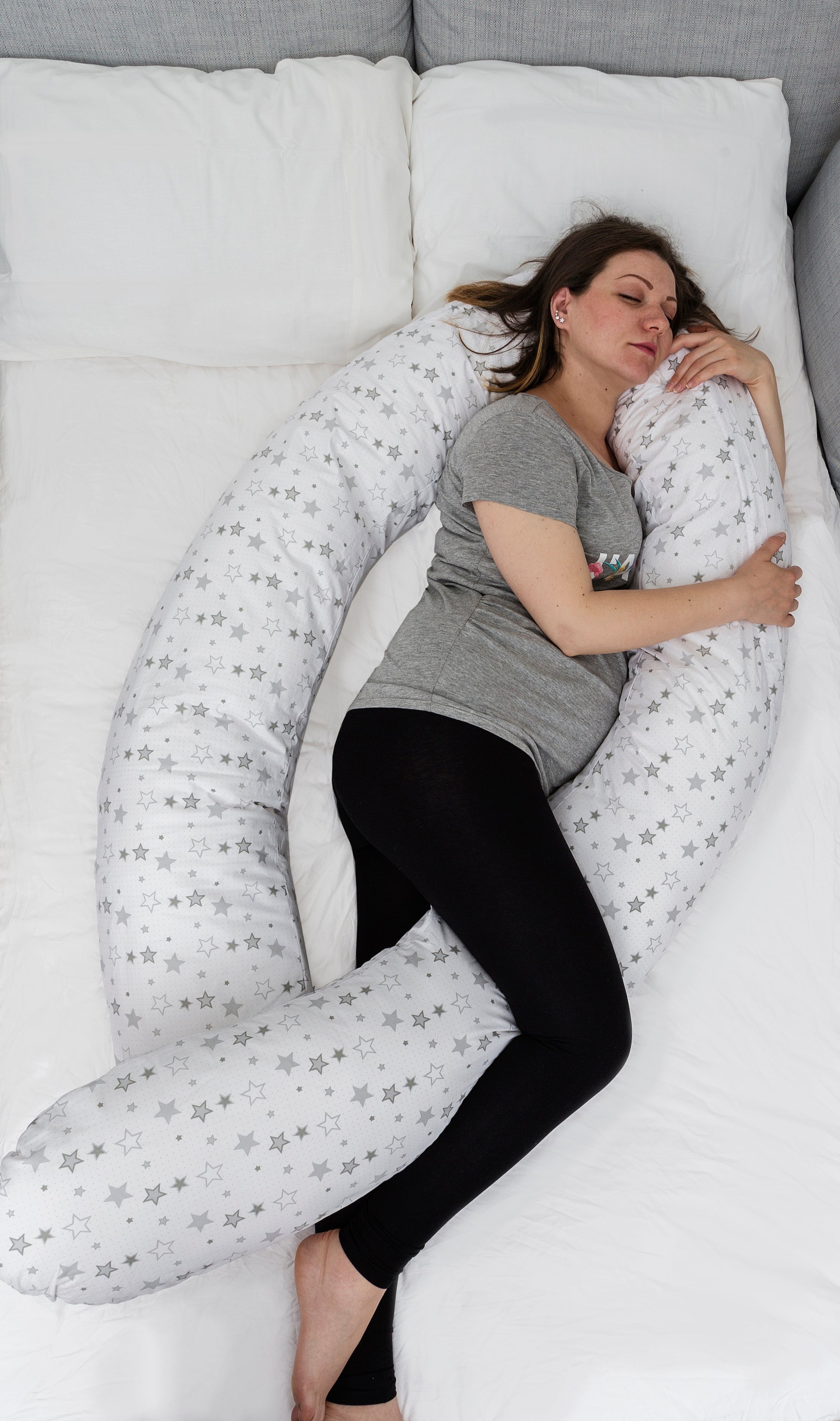 Kinder Valley Silver Star 12ft Maternity Pillow