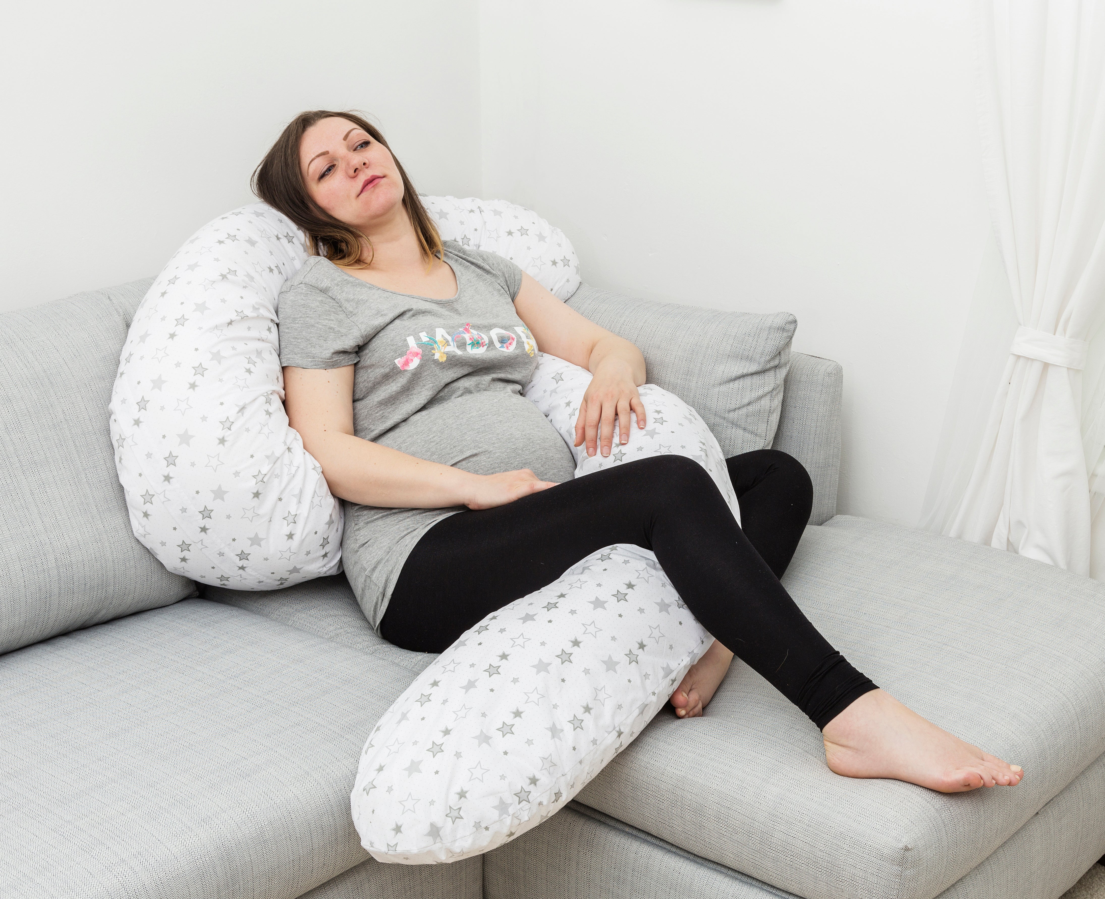 Kinder Valley Silver Star 12ft Maternity Pillow