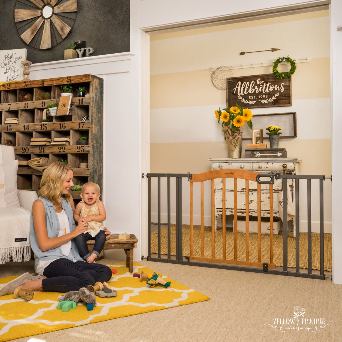 Summer Infant Stylish & Secure 6 Foot Extra Tall Metal Expansion Gate