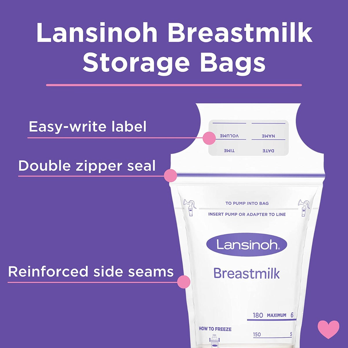 Lansinoh  50 Breastmilk Storage Bags
