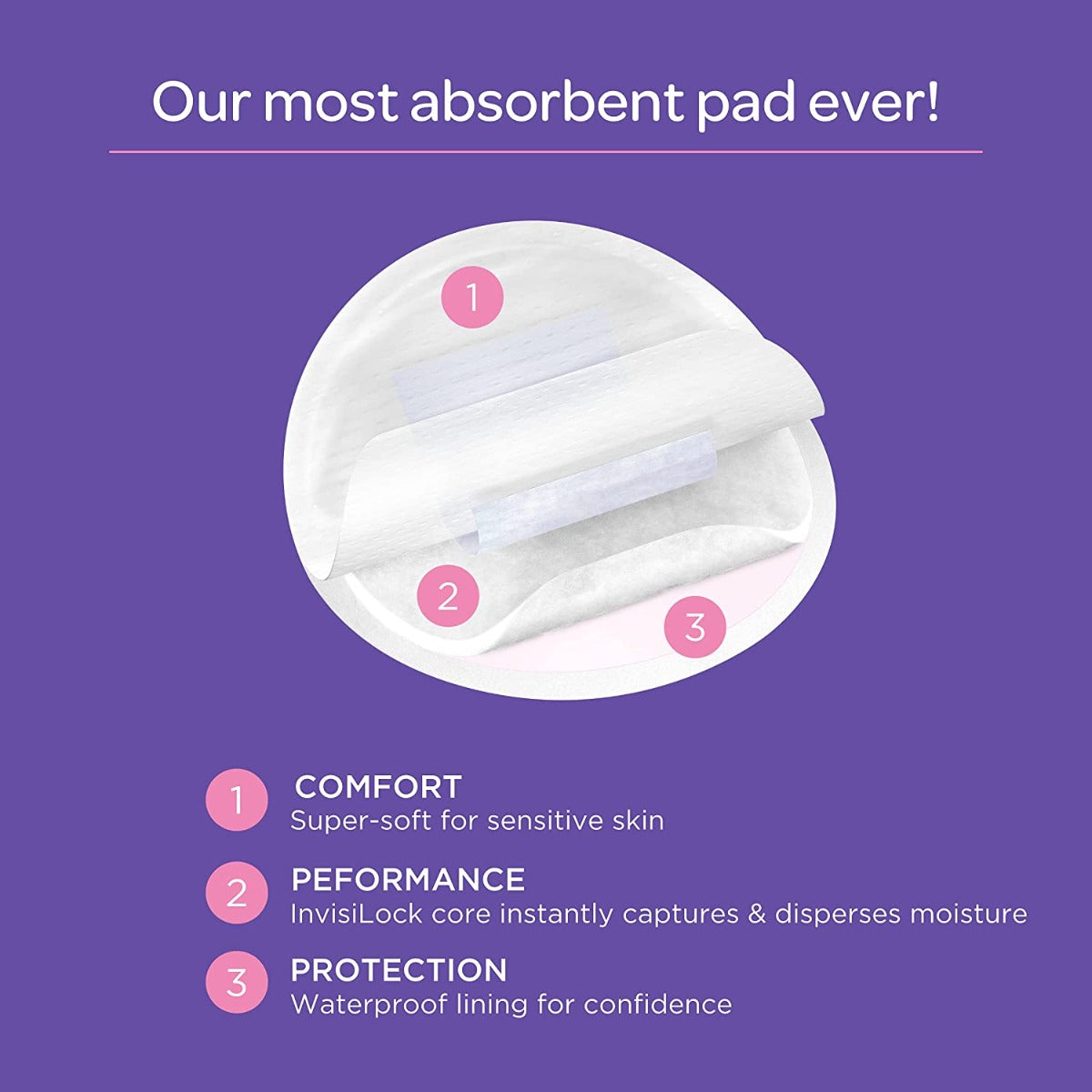 Lansinoh  Disposable Breast Pads 60'S