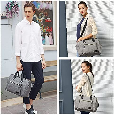 Little Story  Zera Mom Dad Diaper Bag Grey