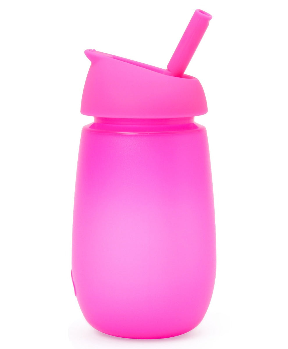 Munchkin  Simple Clean Strw Cup 1Pk 10Oz  Pink