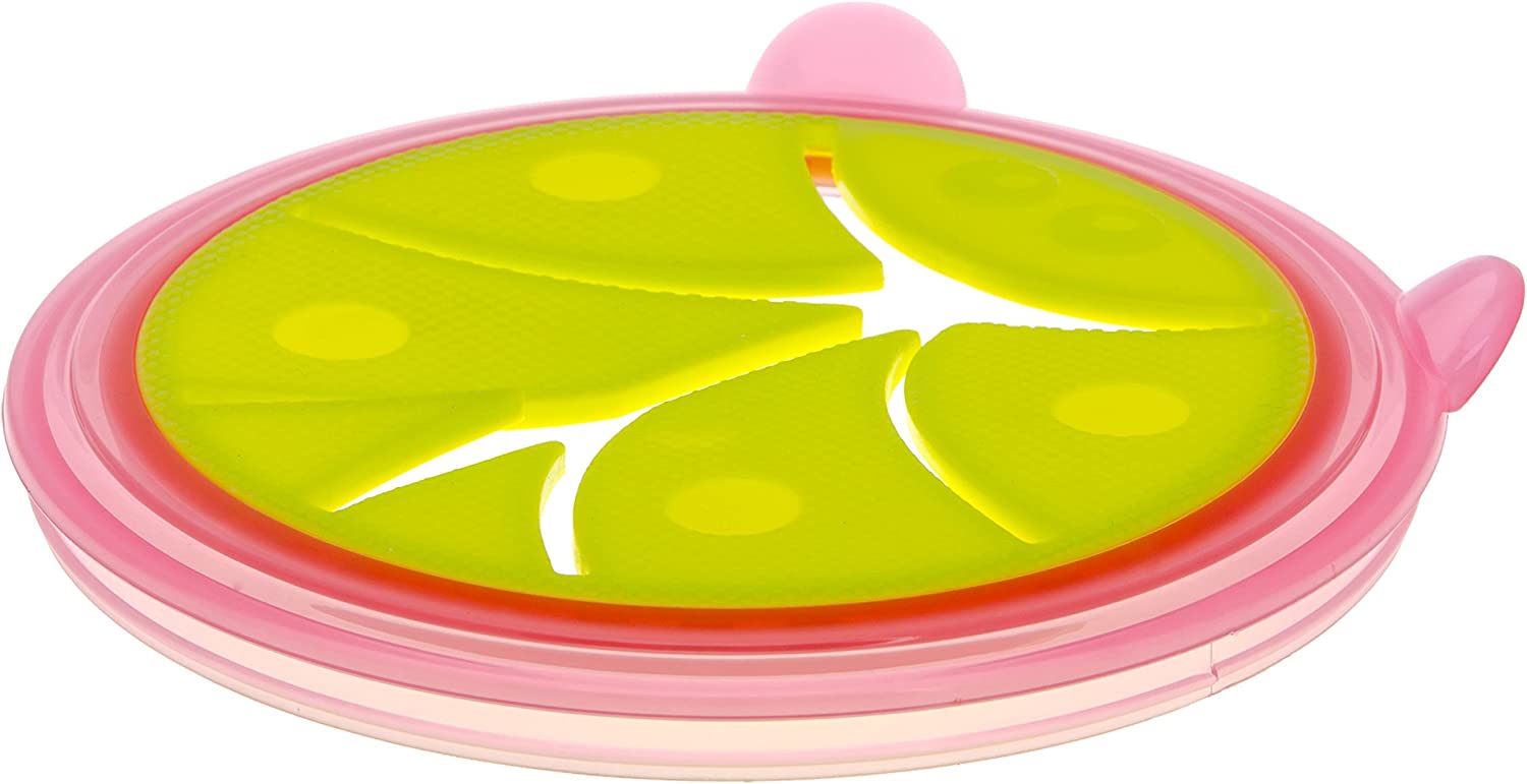 Brother MaxÂ  Easy Hold Snack Pot Bowl Pink Green