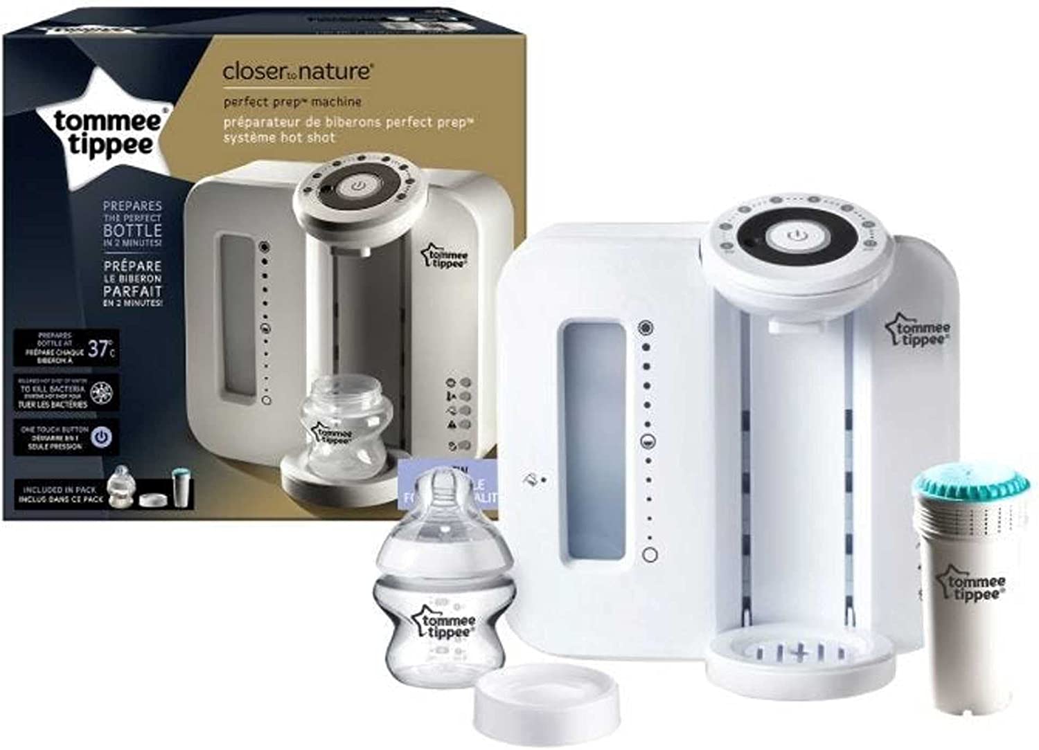 Tommee Tippee Closer To Nature Perfect Prep Machine  White