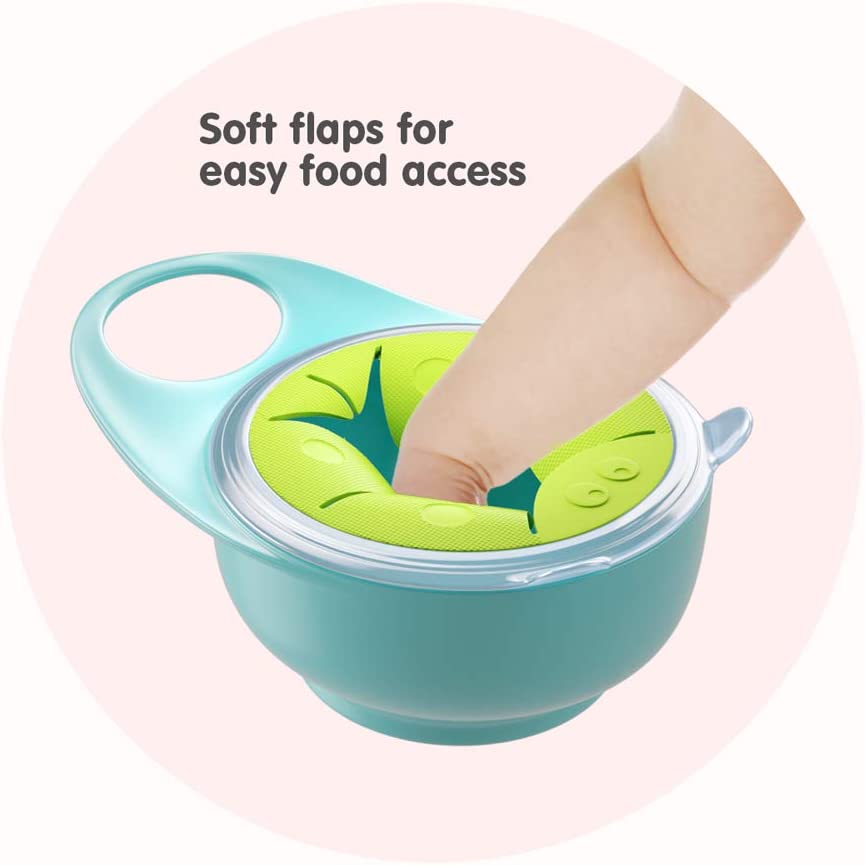 Brother MaxÂ  Easy Hold Snack Pot Bowl Blue/Green