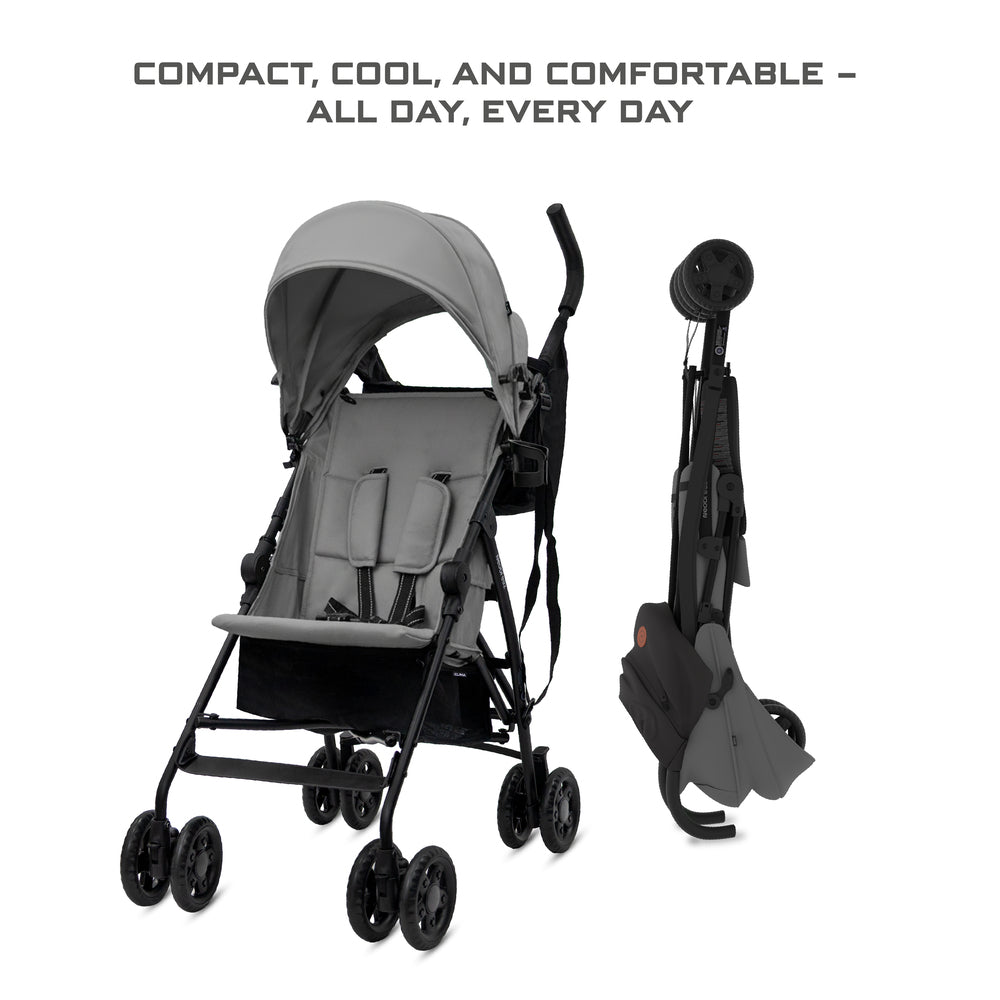 Neobreez CLIMA Lightweight Compact Umbrella Stroller Mid Grey