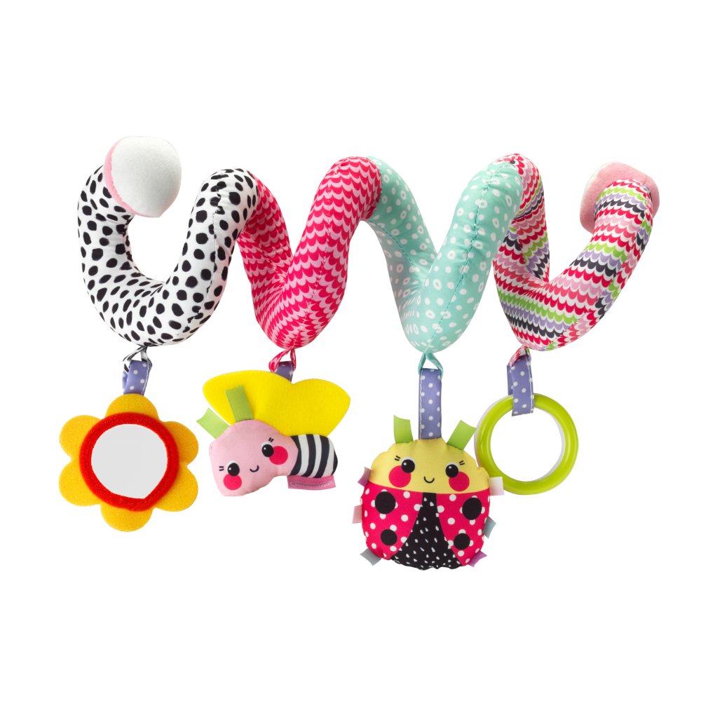 Infantino Spiral Activity Toy Pink
