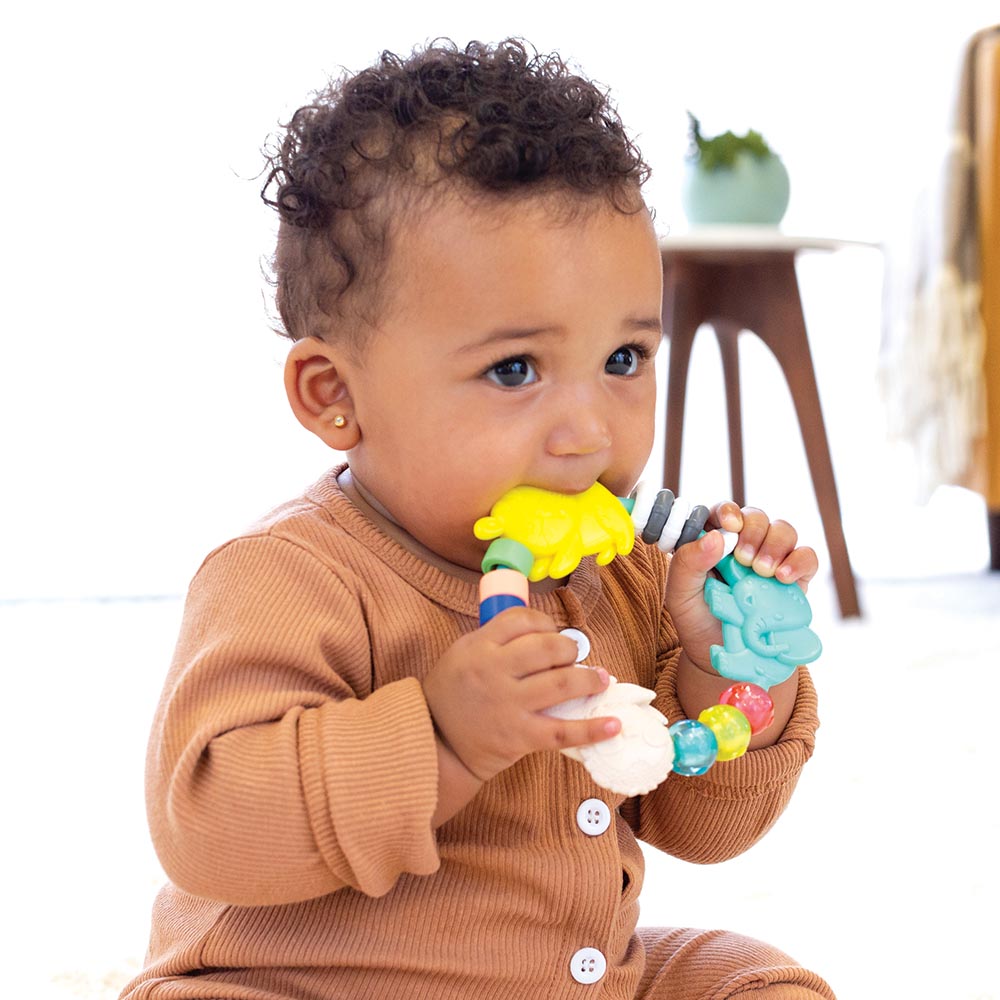 Infantino Busy Beads Rattle & Teether