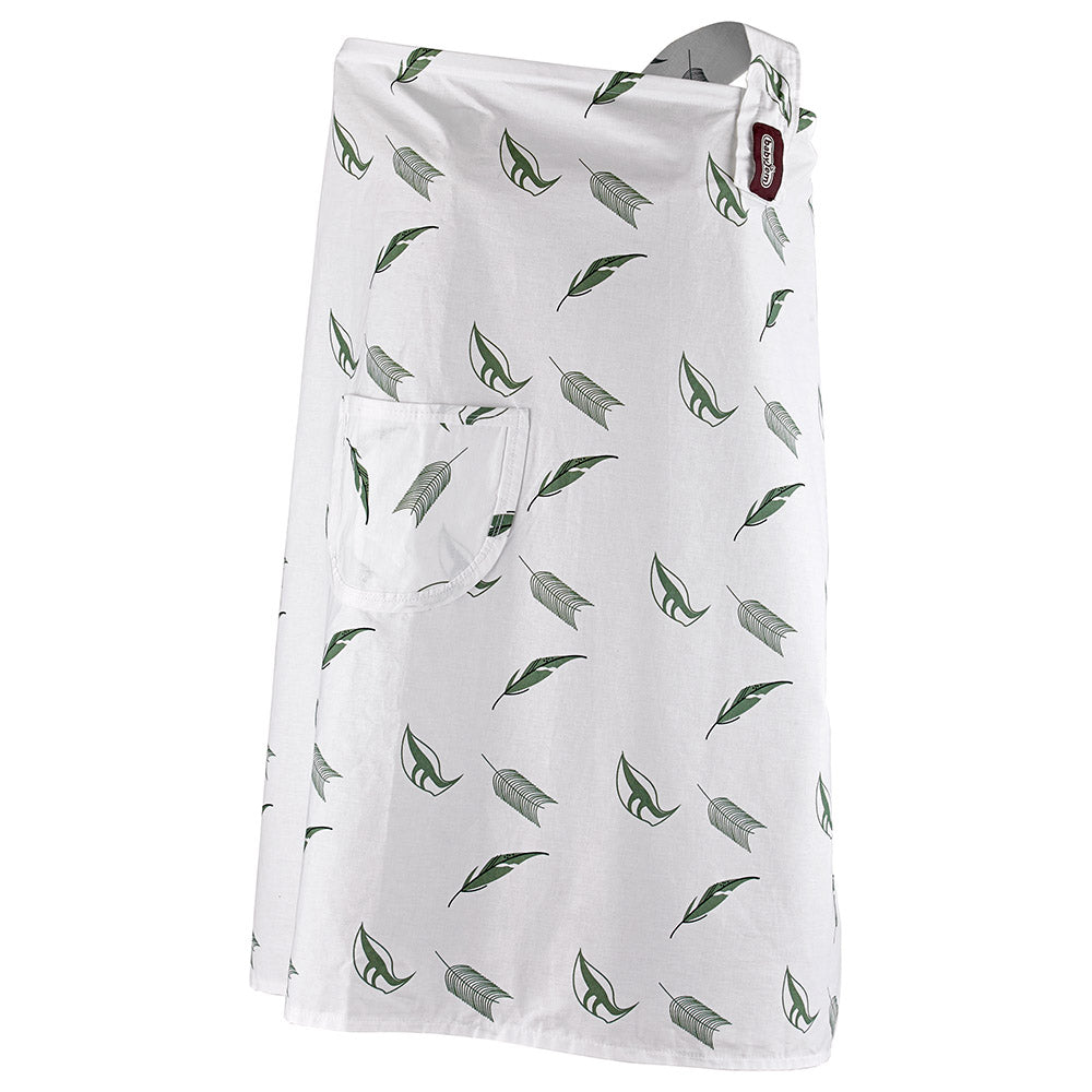 Babyjem Nursing Apron With Pocket Botanic Leaves