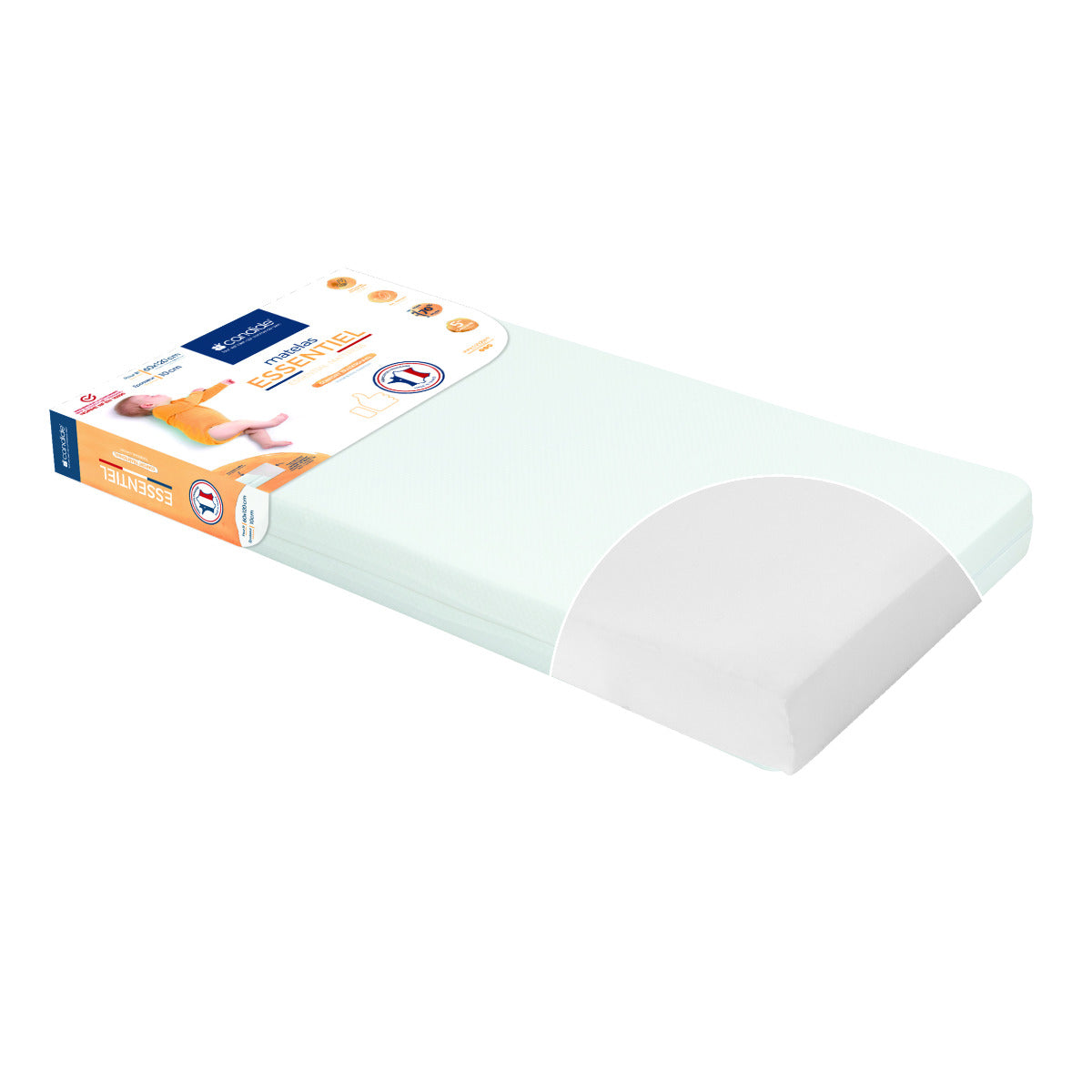 Candide Essential Mattress With Removable Cover