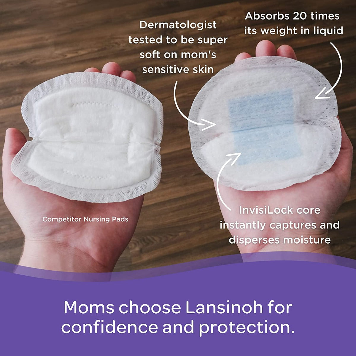 Lansinoh  Disposable Breast Pads 60'S