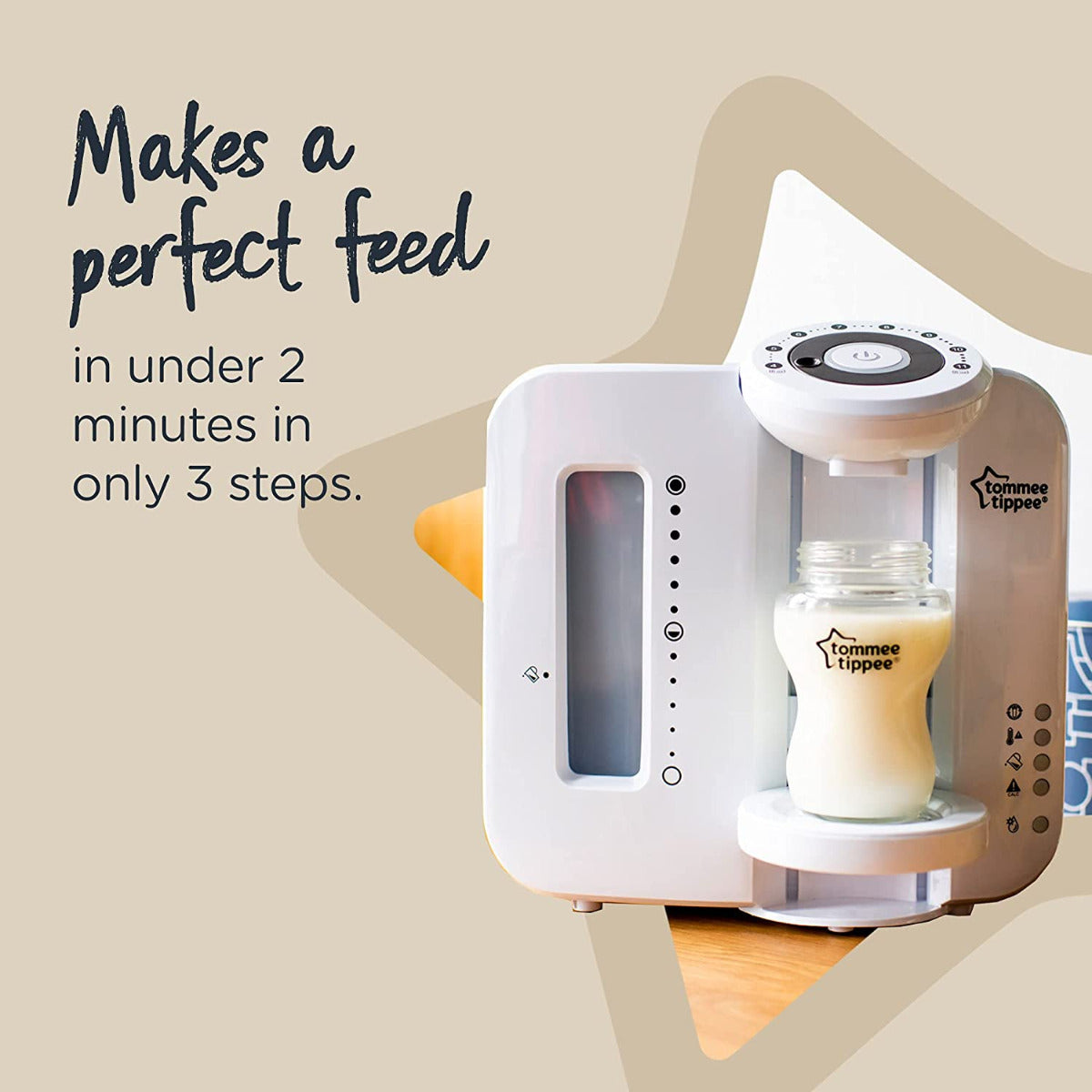 Tommee Tippee Closer To Nature Perfect Prep Machine  White