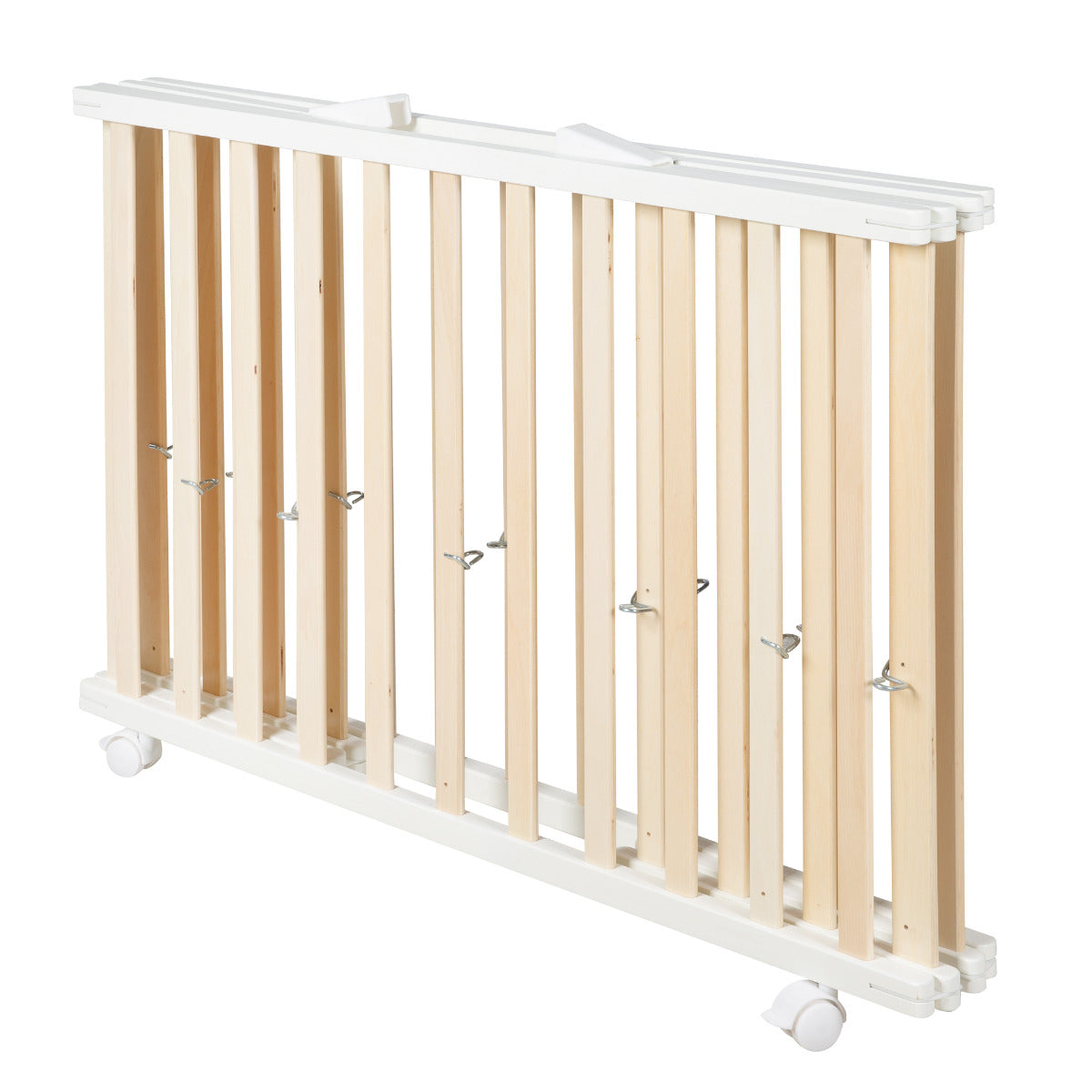 Roba Wooden Foldable Playpen Natural