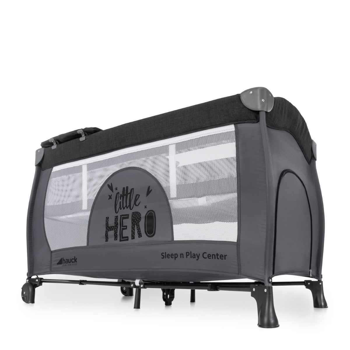 Hauck Sleep N Play Center Travel Cot Little Hero