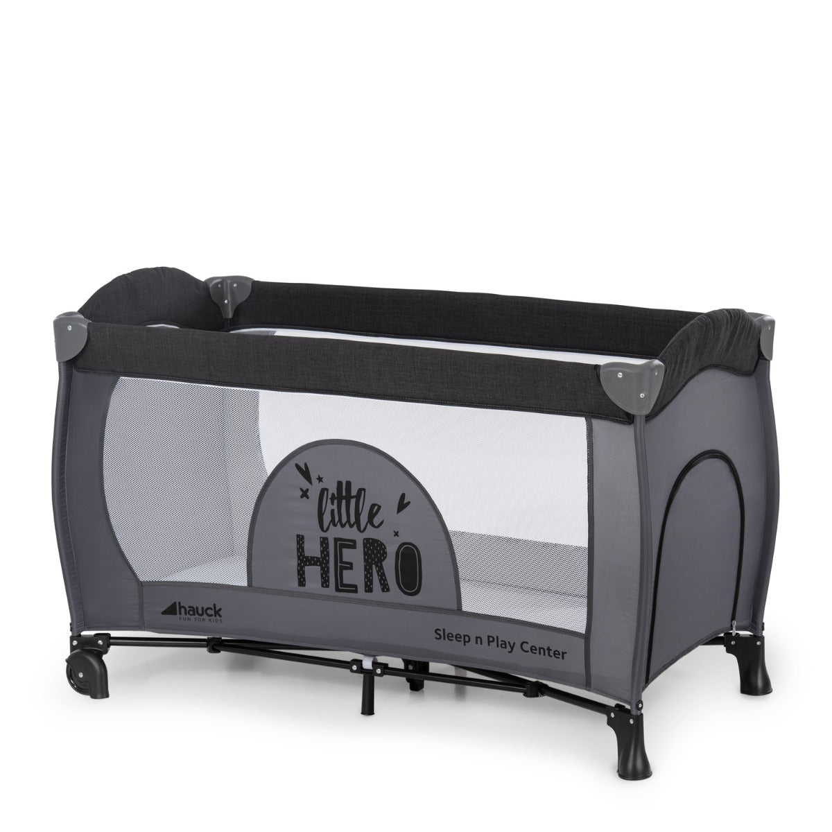 Hauck Sleep N Play Center Travel Cot Little Hero