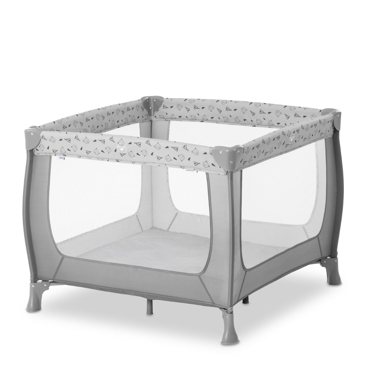 Hauck - Travel Cots Sleep N Play Sq  - Grey