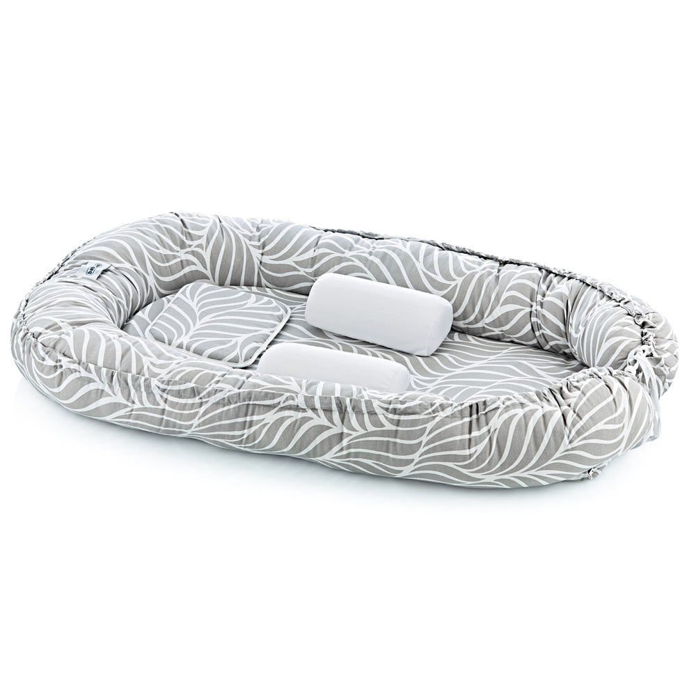 Babyjem Babynest Grey Leaf 0 Months+