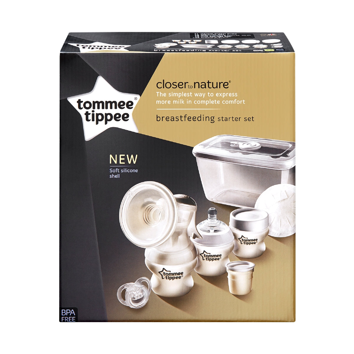 Tommee Tippee Closer To Nature Breast Feeding Kit