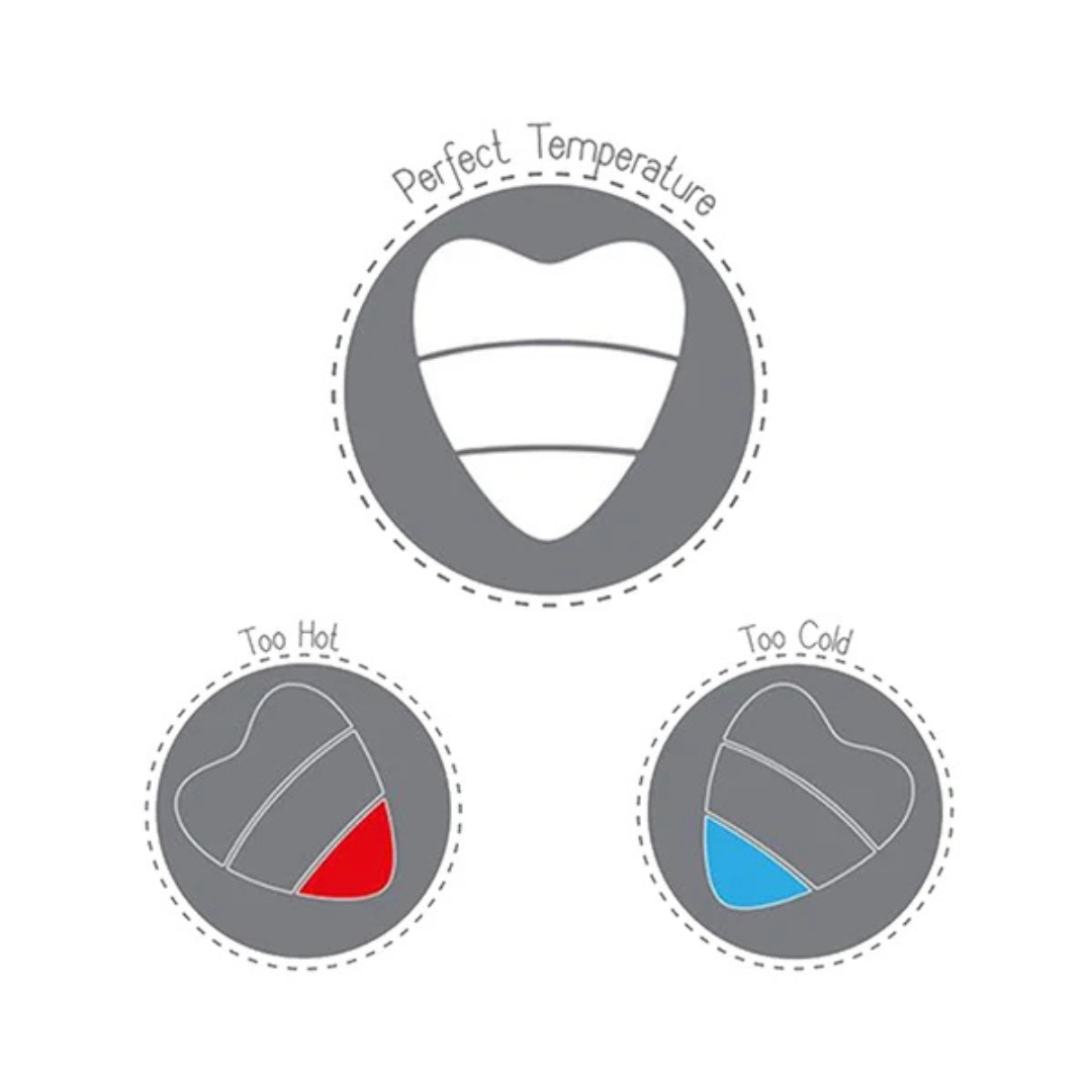 Shnuggle Pebbly Baby Bath Thermometer Grey