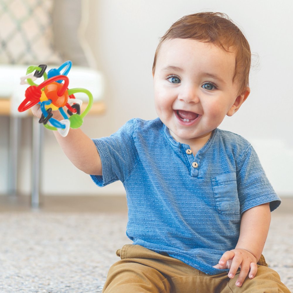 Infantino Rattle & Teether Bendy Tubes