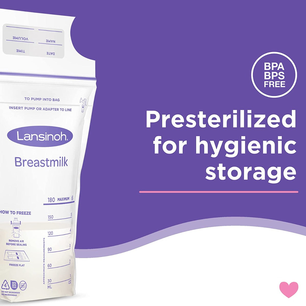 Lansinoh  50 Breastmilk Storage Bags