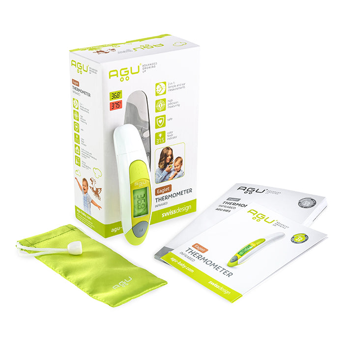 Agu Baby Infrared Thermometer Green White