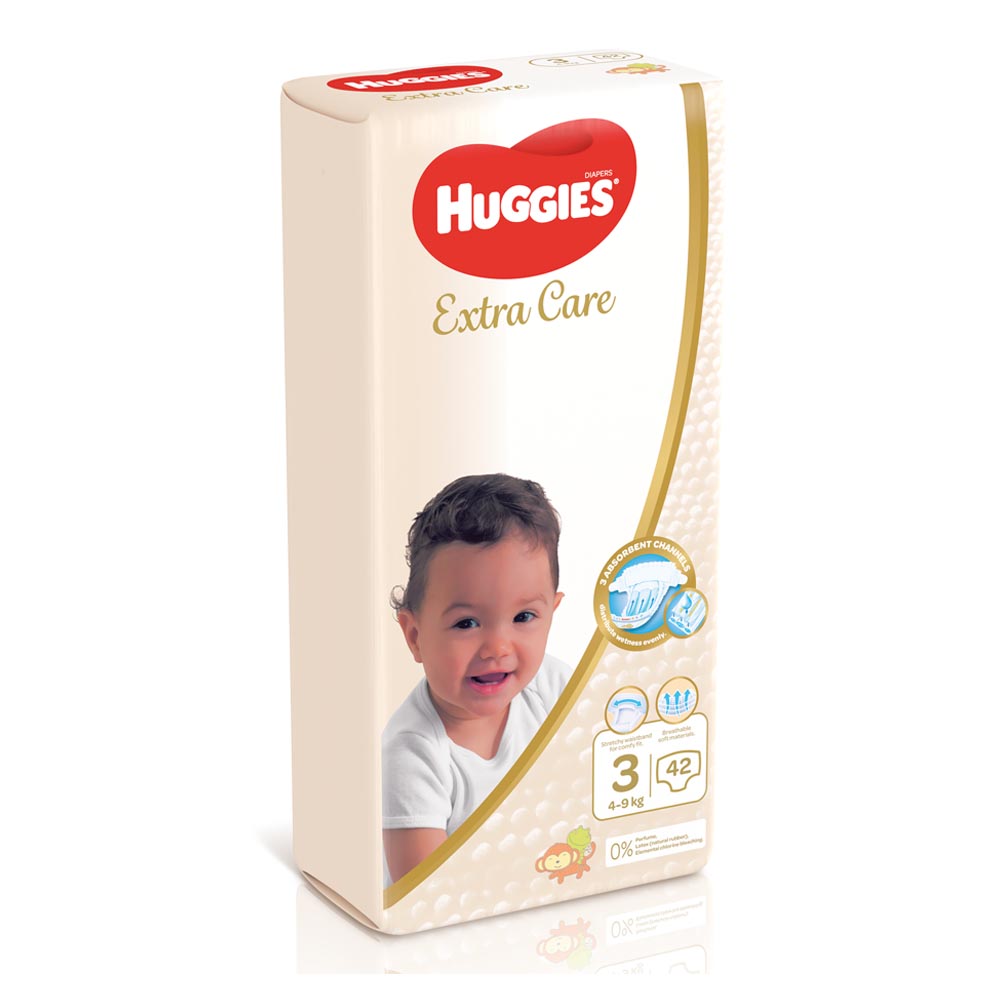 Huggies Diaper Extra Care Value Pack  3