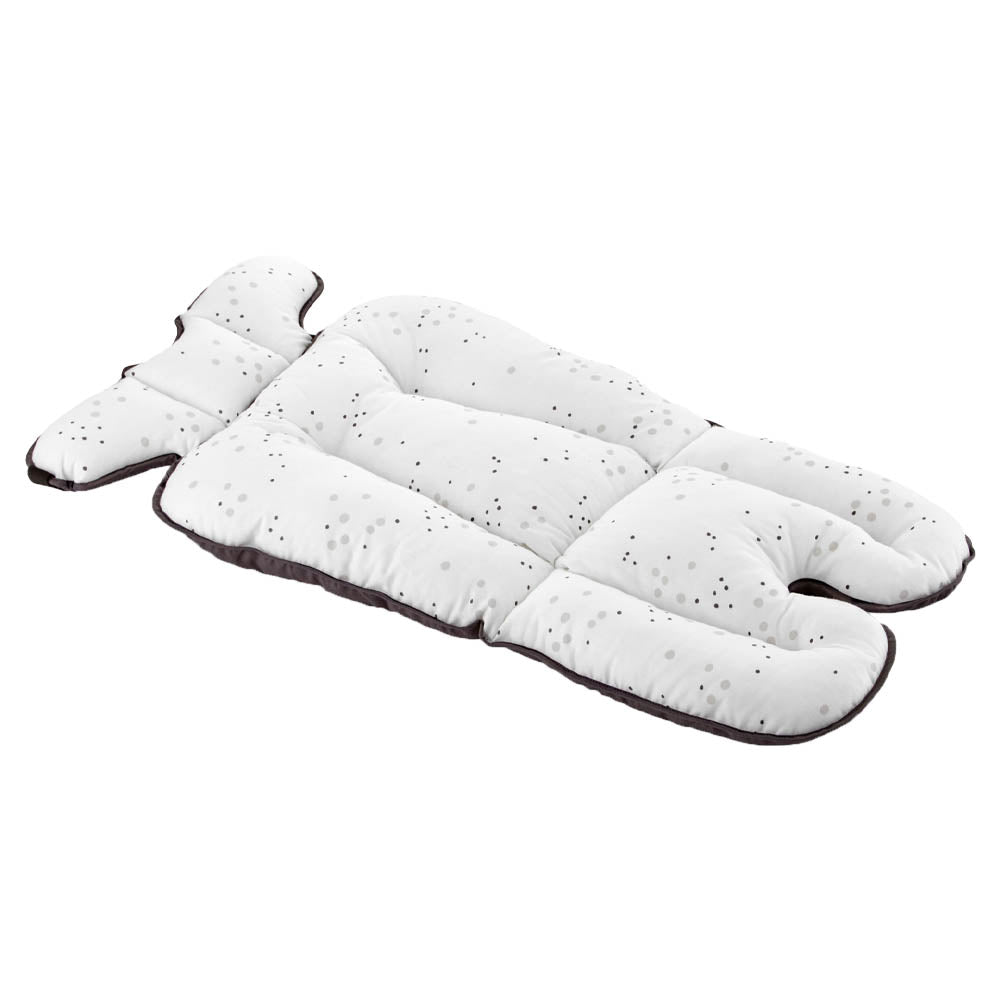 Babyjem Stroller And High Chair Pad Gray Dots