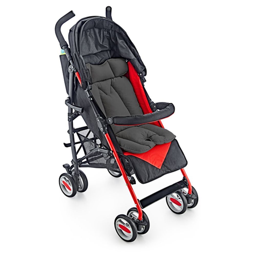 Babyjem Stroller And High Chair Pad Gray Dots