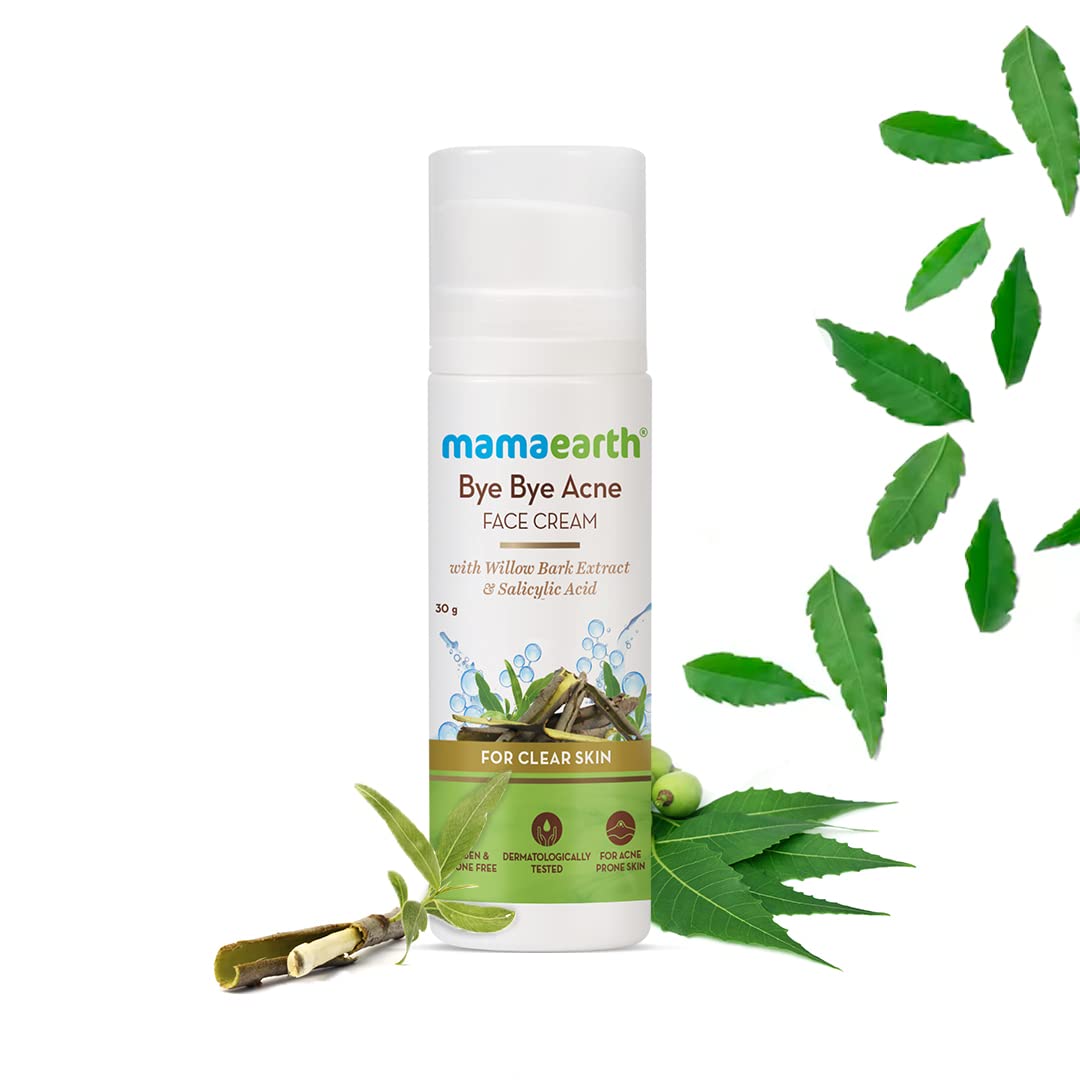 Mamaearth Bye Bye Acne Face Cream 30Gm