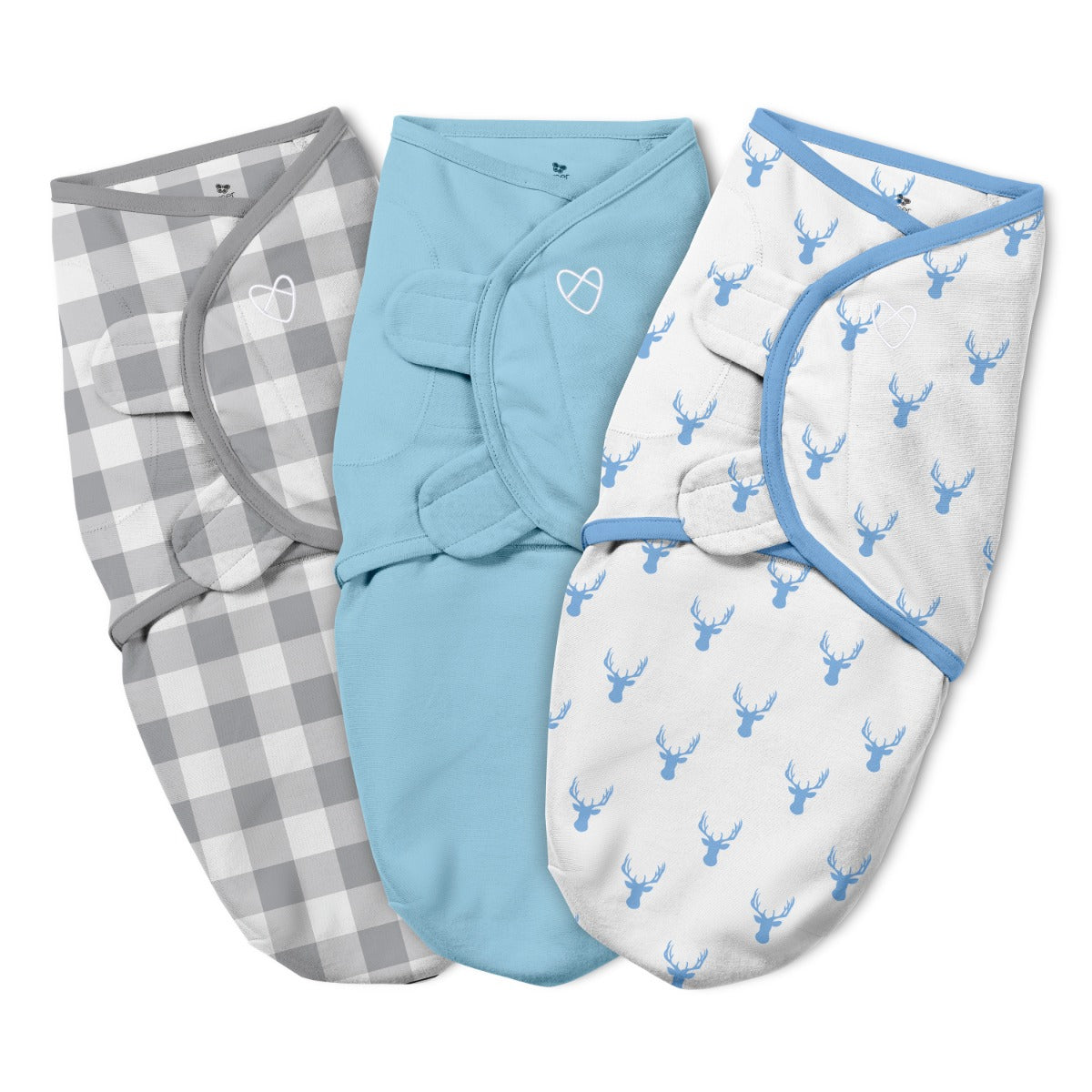Summer Infant Swaddleme Original Swaddle Size Small  0 3 Months  3 Pack Oh Deer