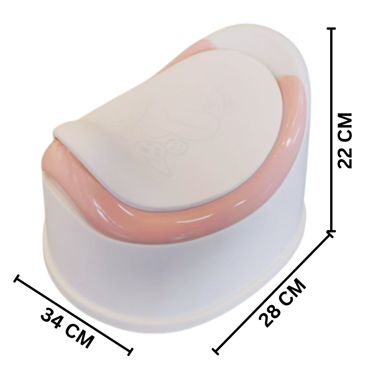 Little Angel Baby Trainer Potty (Pink)