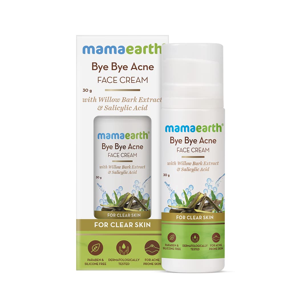 Mamaearth Bye Bye Acne Face Cream 30Gm