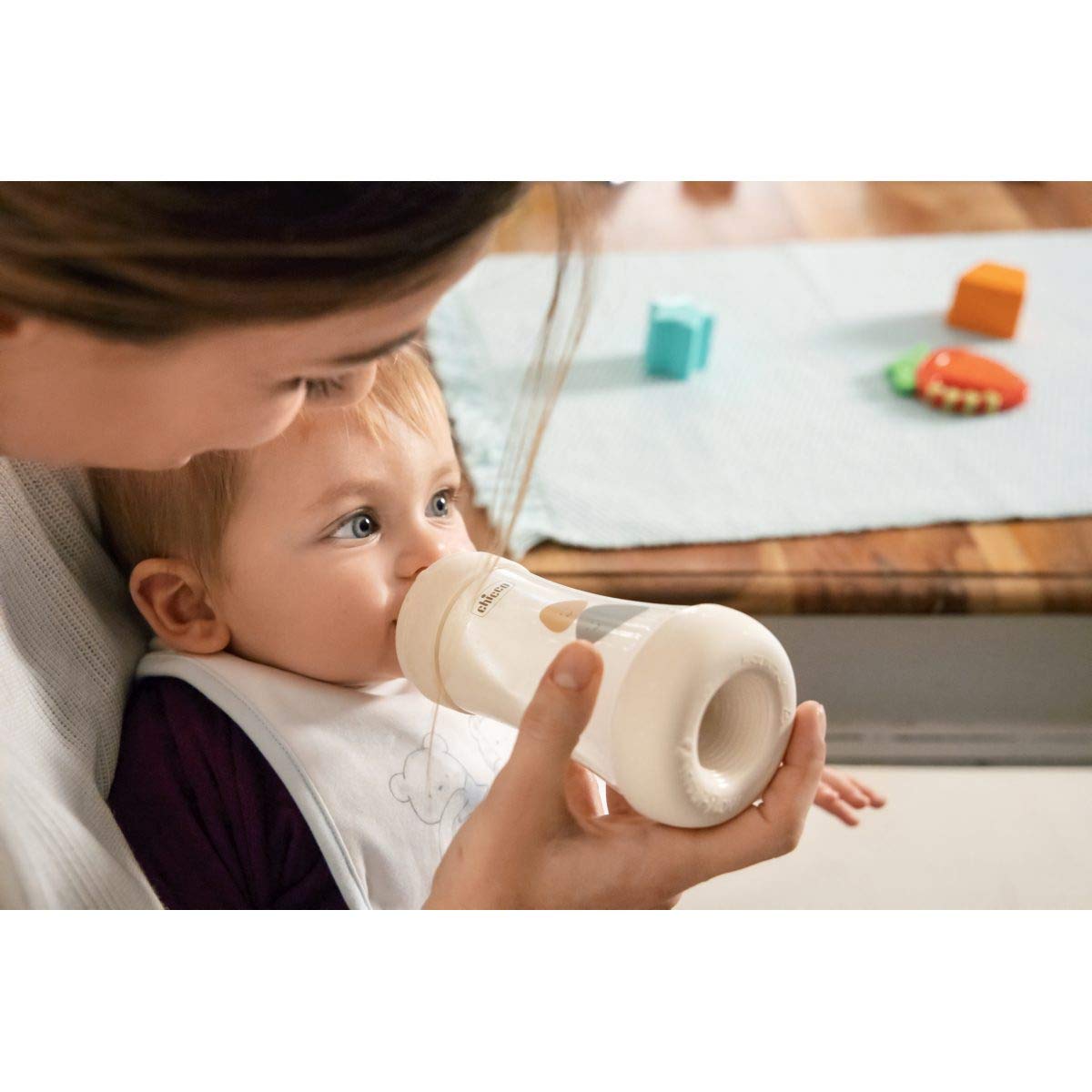 Chicco Perfect5 Bottle for Boys 0M+ - 150ML - Slow Flow - Silicone