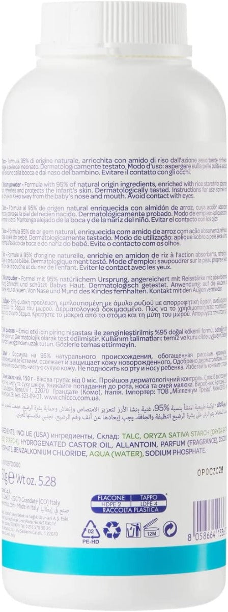 Chicco Baby Moments Talcum Powder - 150GR