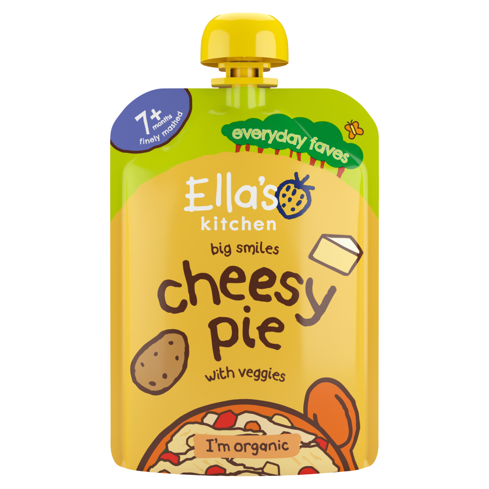 Ella'S Kitchen Org Cheesy Pie With Veggies 130G Uk