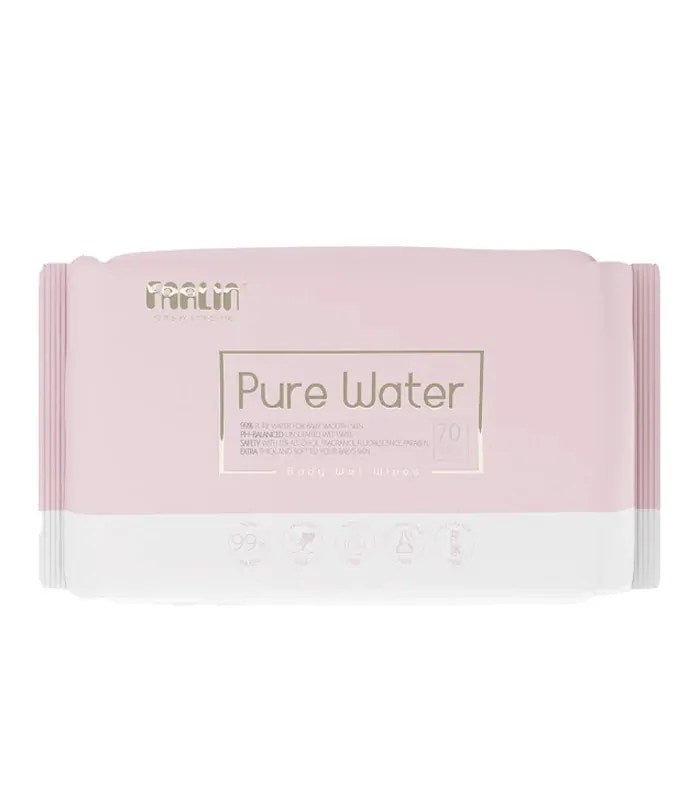FARLIN WET WIPES (PURE WATER)-PINK 70 SHEET