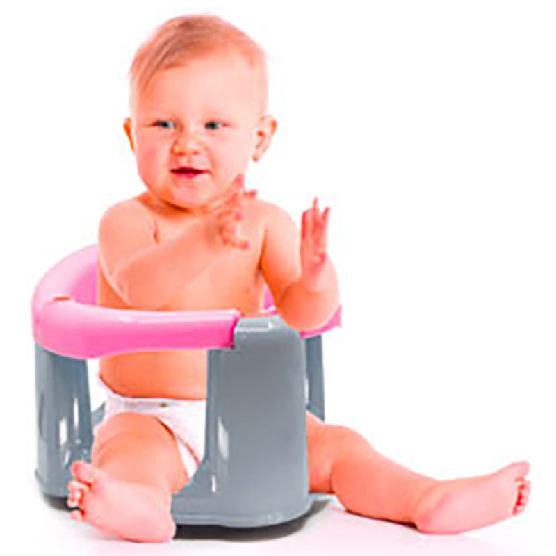 Babyjem Anti Slip Baby Bath &  Feeding Seat Pink 6 Months+