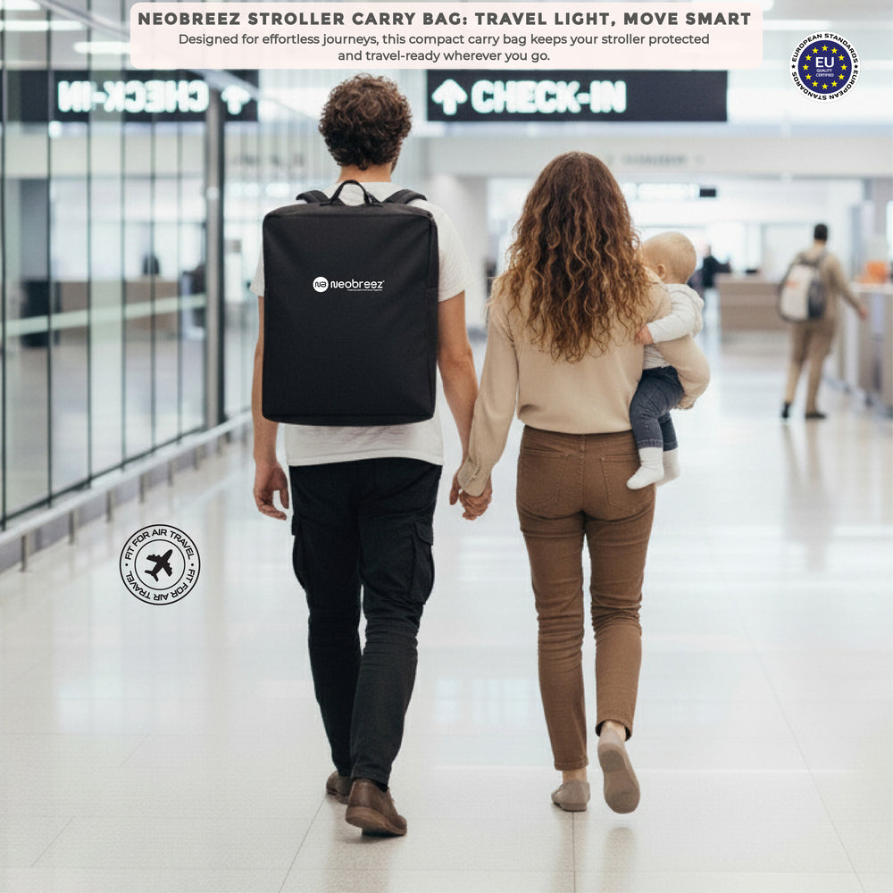 Neobreez Litex Ultra Lightweight Cabin Size Travel Stroller Grey